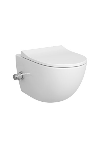 VitrA Sento Rim-ex 7748b403-7211 Asma Klozet, 54 Cm, Clean, Beyaz