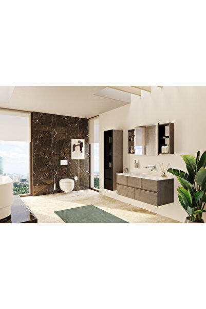 VitrA Memoria 5885B403-0559 Rim-ex Asma Klozet, Clean, 54 cm, Beyaz