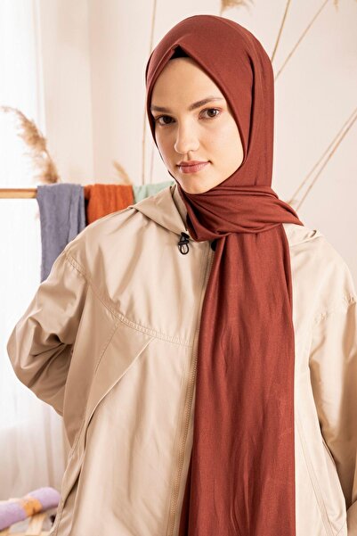 JAWEL Kadın Ütü İstemeyen Penye Şal