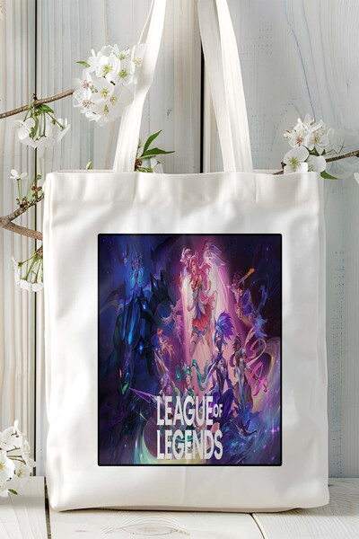 ART HEDİYE Τσάντα ώμου από υφασμάτινη τυπωμένη τσάντα