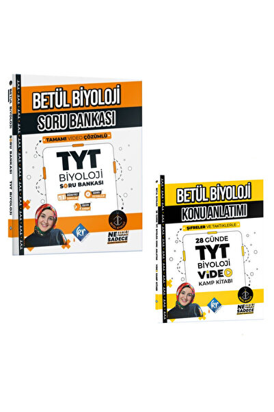 Irmak Yayınları ırmk  Betül Hoca  TYT Biyoloji Soru Bankası  ve Video Ders Ki...