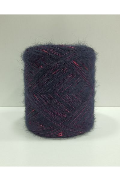 İPLİKOUTLET Navy Blue Lase Fuchsia Ιταλικό Σχοινί Μικτό με Σχοινί 200 γραμμαρίων