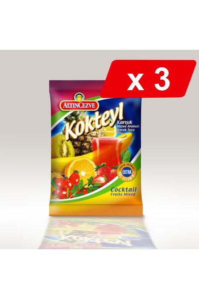Altıncezve Kokteyl Aromalı Toz Içecek 250 gr X 3 Adet
