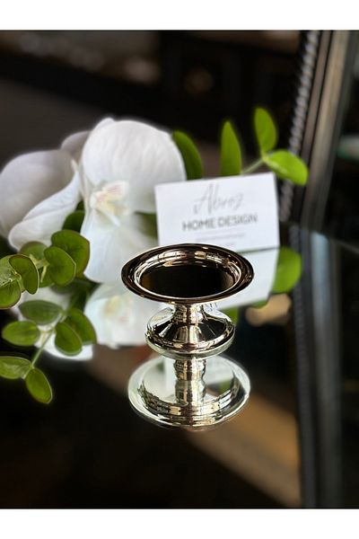 ABROZ HOME DESIGN Silver Plated Turkish Delight Bowl Chocolate Bowl