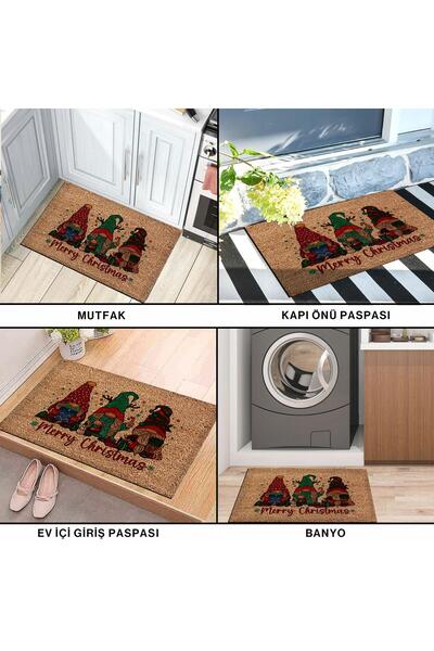 Monnhein Waterproof Custom Design Door Mat for Christmas - Colors and Decorations