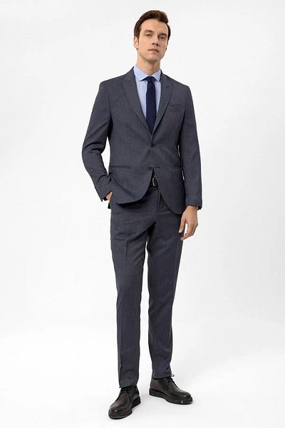 SÜVARİ Slimfit Dobby Suit