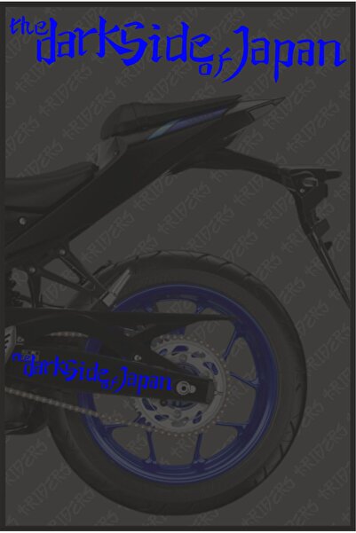 TRİDERS HONDA YAMAHA MT SUZUKİ  STİCKER  The Dark Side Of Japon Sticker  5 cm...
