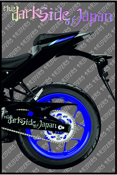 TRİDERS HONDA YAMAHA MT SUZUKİ  STİCKER  The Dark Side Japon Sticker  5 cm X ...