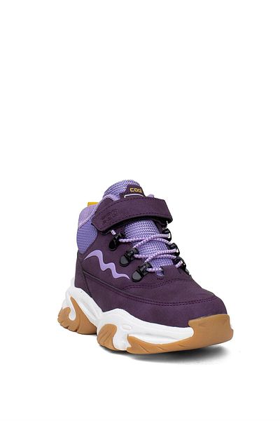 Cool Kids Tenis Hi pentru fete - Cool Evil Booties, violet