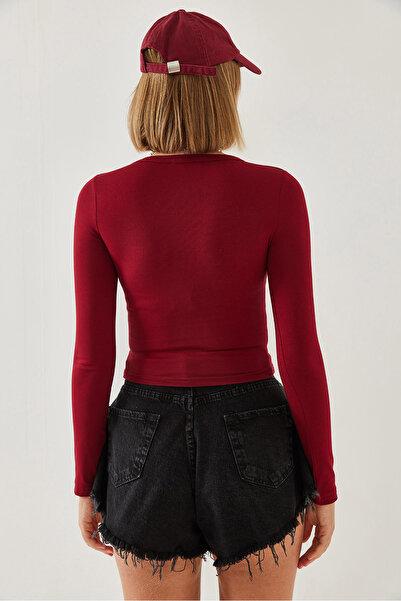 Bianco Lucci Women's Basic Blouse 60351184