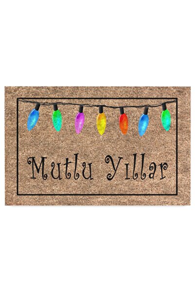 Monnhein Waterproof Custom Design Door Mat for Christmas - Colors and Decorations