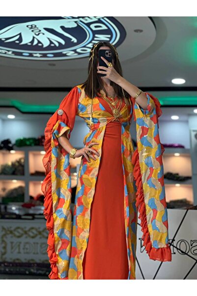 SOLİN YÖRESEL KADIN DÜĞÜNLÜK YÖRESEL ELBİSE