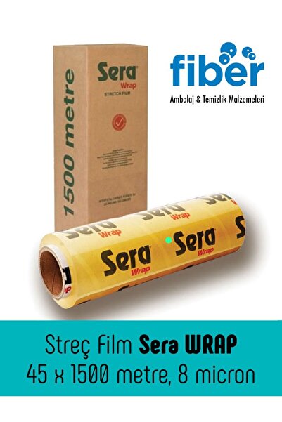 SERA Streç Wrap Flim 45cm*1500m 8 Mikron