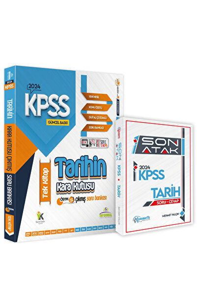 İnformal Yayınları Kpss Tarih 2li Set Karakutu Ve Anamorfik Yayınları Son Ata...