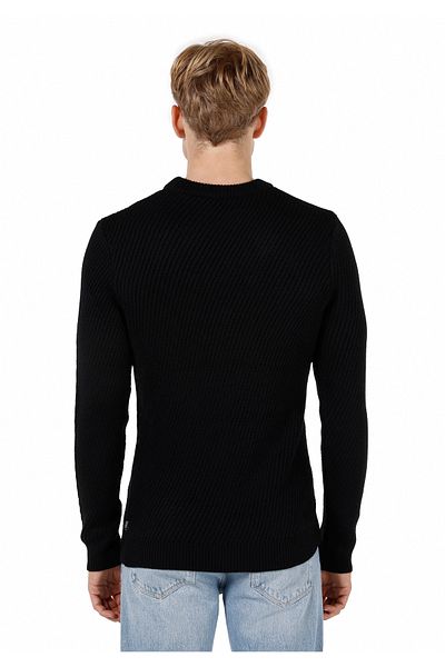 Colin's Pulover negru pentru bărbați