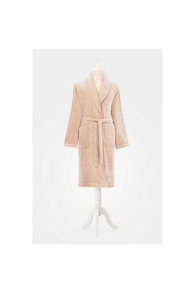 Özdilek Μπουρνούζι Şalyaka Classic Μέγεθος L Σολομός Χρώμα 100% Βαμβάκι