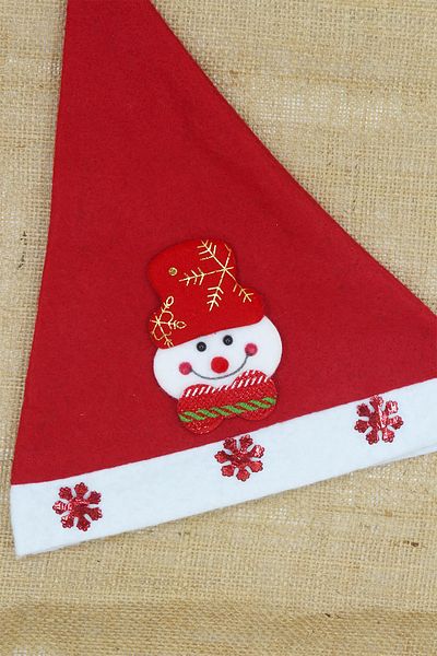 EkoStore Christmas Children's Hat with Snowman Figure