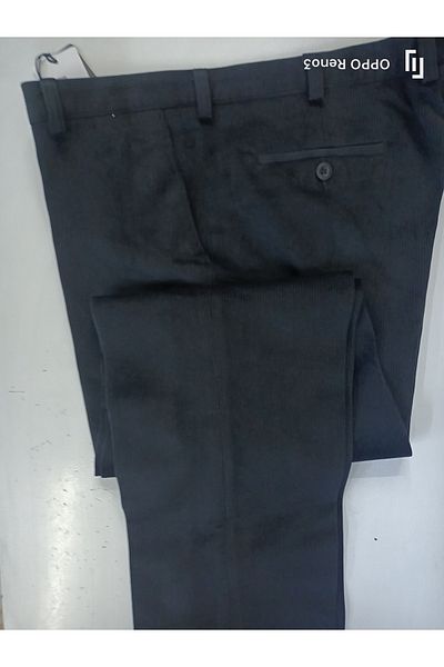 LAMPART Classic Plus Size Velvet Pants