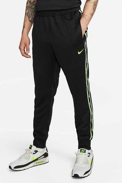 Nike Αθλητικά ρούχα Repeat Jogger Tapered Leg Ανδρικό Φούτερ Μαύρο