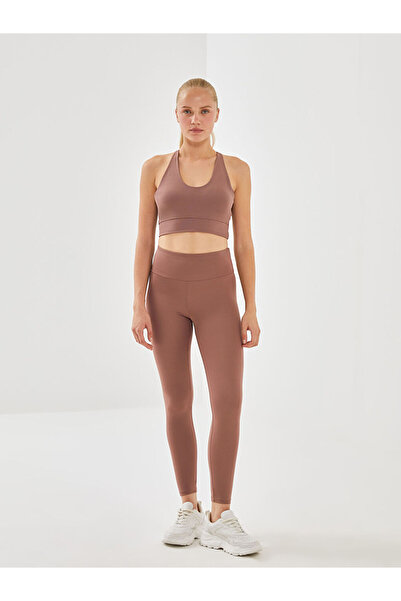 LC Waikiki Pink Underwireless Plain Unpadded Sports Bustier