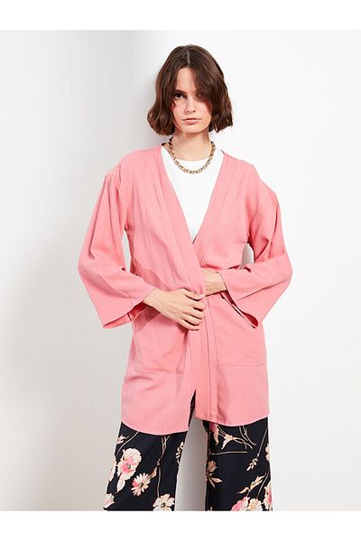 LC Waikiki Women's Shawl Collar Kimono
