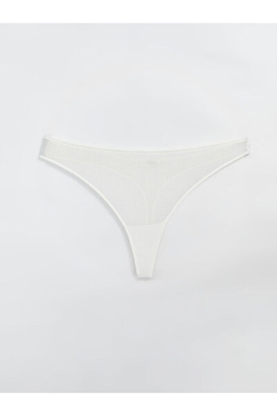 LC Waikiki LCW DREAM Ekru Düz Tanga Külot 2'li Paket