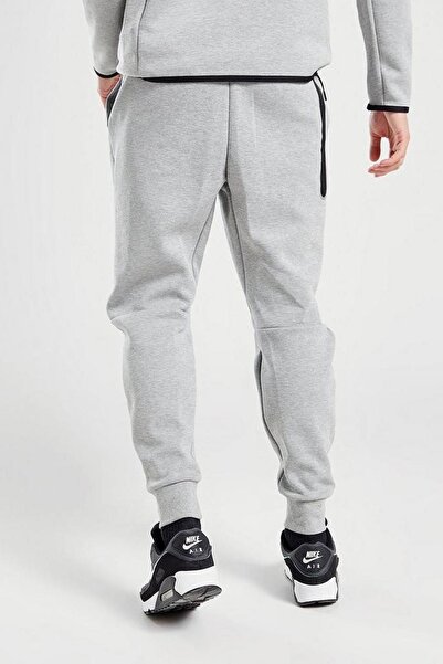 Nike Sportswear Tech Fleece Jogger Παντελόνι Γκρι Φούτερ Γκρι