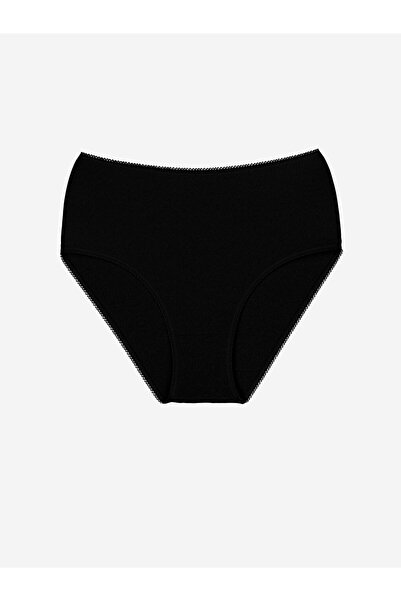 LC Waikiki Black Patterned Classic Panties 3-Pack