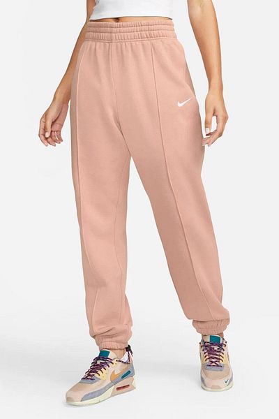 Nike Αθλητικά ρούχα Loose Fit Παντελόνι Φαρδύ και μακρύ κομμένο Salmon Sweatpants