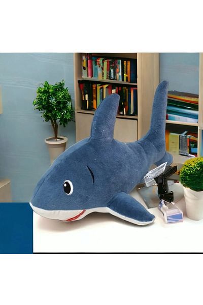 TimeStart 40 cm Toy Shark Shark Plush Toy and Sleeping Companion