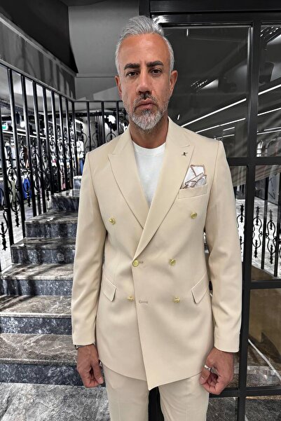 Fc Plus METAL DÜĞMELİ KRUVAZE TAKIM ELBİSE