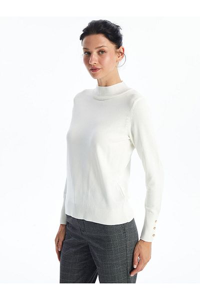 LC Waikiki Pulover de damă din tricotaje - jumătate de gât