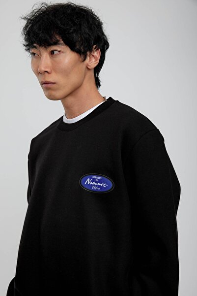 NOMARC Φούτερ με στάμπα Black Horizons