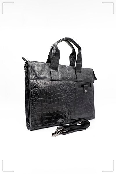 Derimo Leather حقيبة كمبيوتر محمول وحقيبة من الجلد الطبيعي