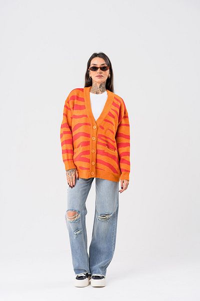 go gang own Pantaloni de damă Holly cu detaliu rupt la genunchi