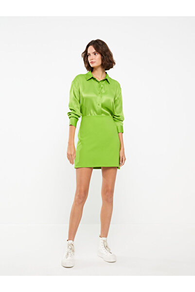 LC Waikiki Esvab • Modern & Distinctive Women's Skirt with Zipper at the Wais...