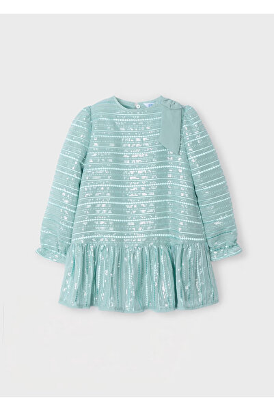 MAYORAL Φόρεμα για κορίτσια φανταχτερό 4-8 ετών Πράσινο