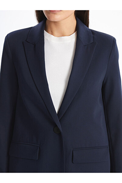 LC Waikiki Navy Blue Women's Blazer Jacket