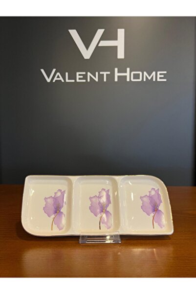 Paçi PAÇİ LİLİAN 25 CM 4'LÜ 3 BÖLMELİ TABAK