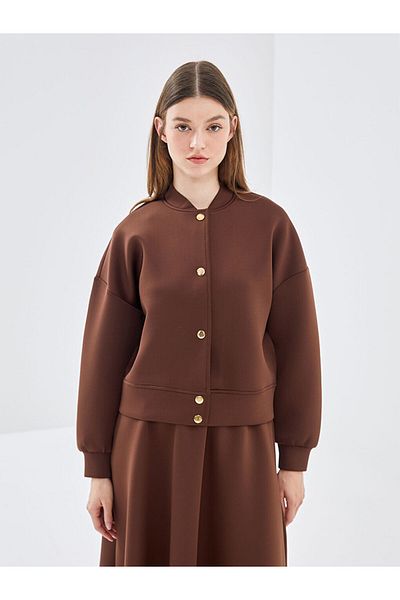 LC Waikiki LCW Modest - Straight Oversize Γυναικείο Κολλεγιακό Μπουφάν
