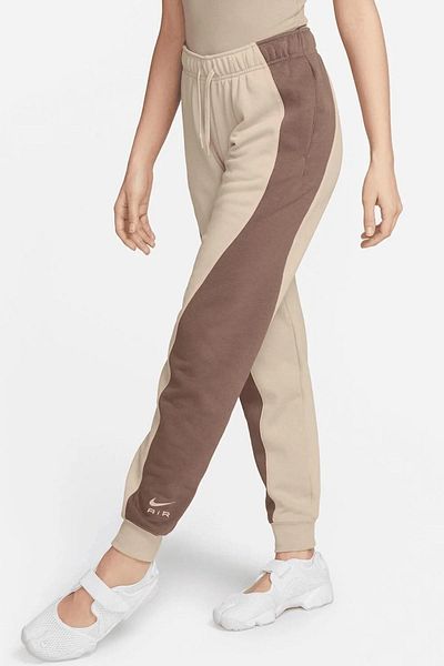 Nike Γυναικείο παντελόνι Air Fleece Γυναικείο Jogger Sweatpants Μπεζ