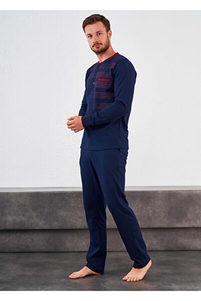 Relax Mode Men's Pajama Set - 10329