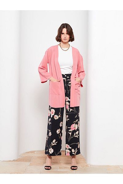 LC Waikiki Women's Shawl Collar Kimono