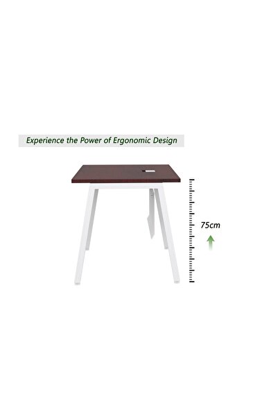 Mahmayi Bentuk 139-18 Apple Cherry Modern Workstation without drawer