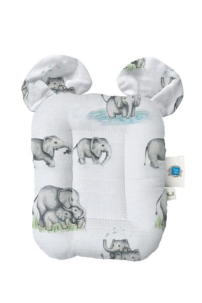DEUX LAPINS 18x22 cm Muslin Mother Breastfeeding Pillow - 0 Month+