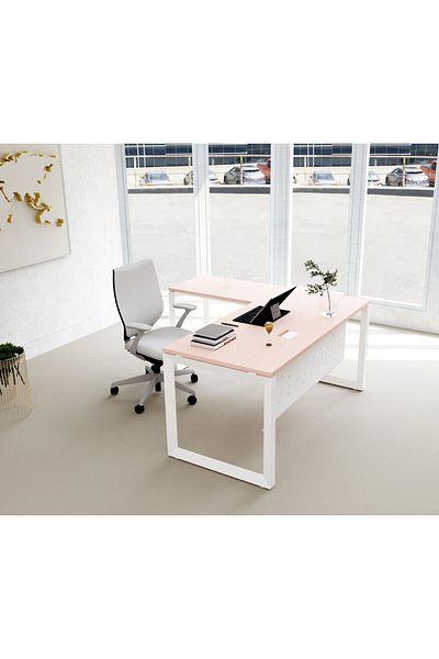 Mahmayi Vorm 136-18L oak Modern Workstation without Drawer