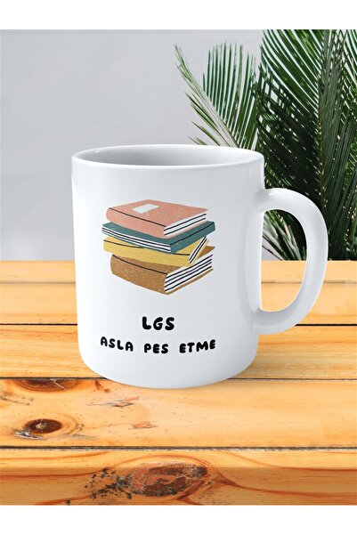 ART HEDİYE LGS 2024 كوب مطبوع lgs صورة كتاب مخططة