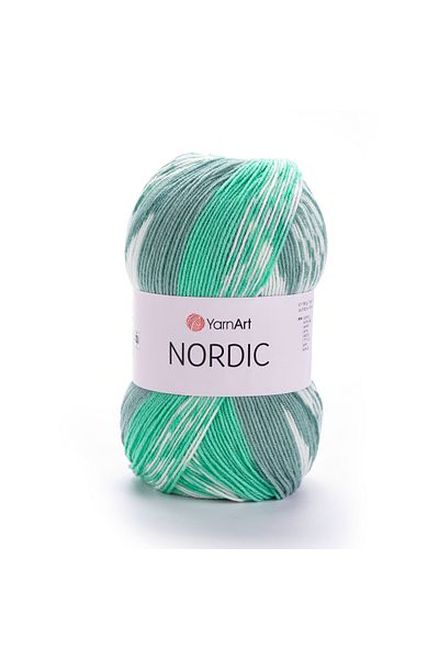 Yarnart Ρούχα NORDIC MARBLEIZED-668 Πλεκτά Σχοινί