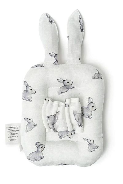 DEUX LAPINS Μαξιλάρι θηλασμού Anne Muslin Iconique Lapin