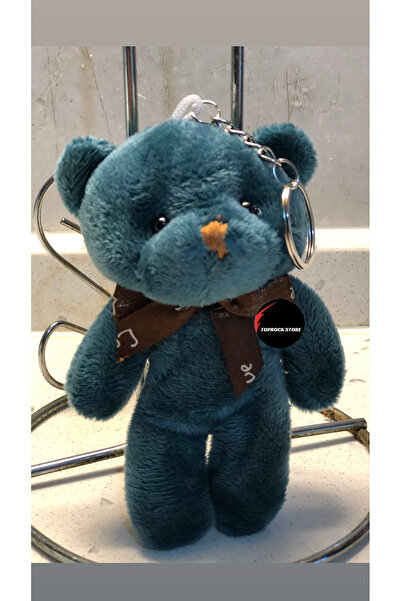 TOPROCKSTORE 12cm Cute Teddy Bear Plush Toy - Keychain, Sleeping Companion Gift